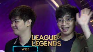 V33WISE INTRODUCTION IN LEAGUE OF LEGENDS SHOWMATCH