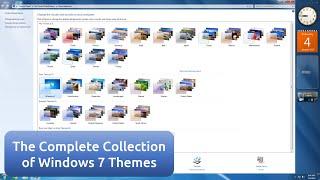 The Complete Collection of All Official Windows 7 Themes
