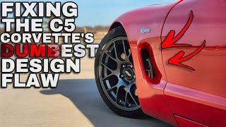 Do This Mod If You Track Your C5 CORVETTE! // Functional Fender Ducts