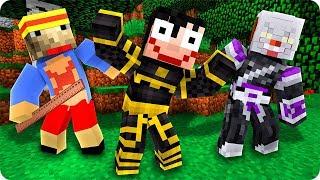 NOS CONVERTIMOS EN CREEPYPASTAS YOUTUBERS EN MINECRAFT 