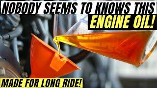 THIS SECRET SYNTHETIC ENGINE OIL IS MADE FOR LONG RIDE & IT WAS REVIEWED ON DOMINAR 400