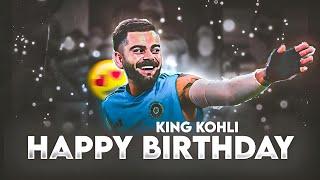 Virat Kohli - The king  || Virat Kohli Birthday Status || Virat Kohli Birthday Edit Status