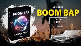 ≡ Boom Bap Old School Drum Kit 2023 | Premium Boom Bap Sample Pack