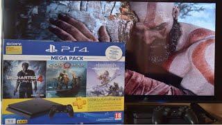 PS4 unboxing setup and gameplay- PS4 slim 1TB