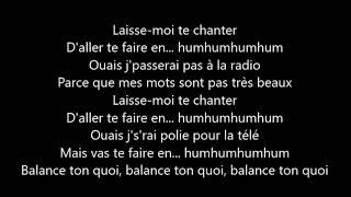 Angèle -  balance ton quoi (LYRICS)