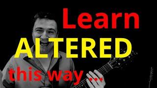 Altered Scale Quick Tutorial for Jazz Guitarists - Improvisation