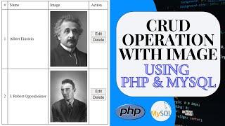 Image CRUD In PHP & MySQL | CRUD With Image Using PHP MySQL