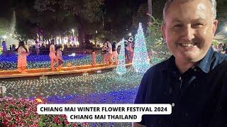 Exploring Beautiful Chiang Mai Flower Festival 2024 Chiang Mai Thailand