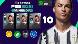 10 COSAS QUE DEBES HACER EL PRIMER DÍA EN PES 2021 MOBILE *Empieza Bien*