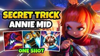 EASY WIN WITH ANNIE WILD RIFT BUILD AP ONE SHOT TRICK