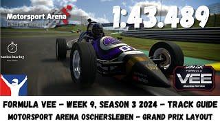 iRacing Formula Vee Motorsport Arena Oschersleben - Grand Prix  - Track Guide - 1:43.489 Sim Racing