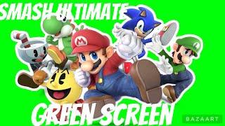 Smash ultimate Green screen￼