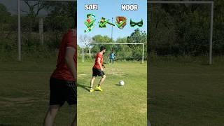 Safi vs Noor football max challenge ️