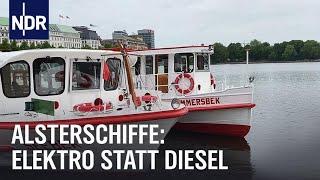 Umgerüstet: Hamburgs Alsterflotte fährt elektrisch  | Die Nordreportage | NDR Doku