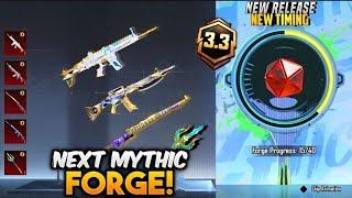 Next Mythic Forge Upgradable Guns | 4 Upgradable Expected In 3.3 Update | Mythic Emblem | PUBGM