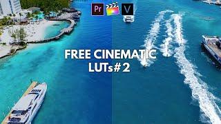 FREE LUT Pack | 5 Free CINEMATIC LUTs | Premiere Pro - Final Cut - Sony Vegas #2