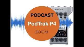 Zoom PodTrak P4 - So einfach nimmt man einen Podcast auf!