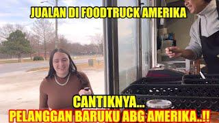 || JUALAN NASI GORENG DAN SUSHI DI AMERIKA || PUNYA PELANGGAN BARU ABG CANTIK..‼️