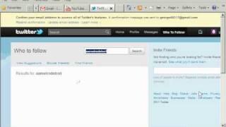 Create Twitter Account using Anonymous Google Gmail Email Address