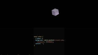 "Create an Amazing 3D Cube Animation with HTML & CSS!" #coding #html #htmlcss