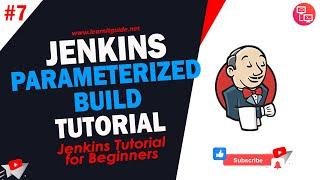 Jenkins #7 | Create Parameterized Build on Jenkins | Jenkins Tutorial for Beginners