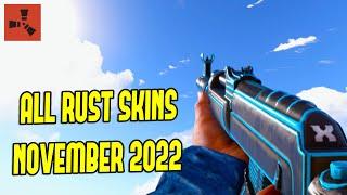 ALL Rust AK Skins - 2022 (184 Skins, Twitch Drops Included)