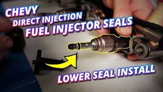 High Pressure Fuel Injector O Ring Seals - Chevy Silverado GM Sierra Corvette Camaro 5.3 6.2 Motor