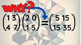 Why do we multiply matrices the way we do??