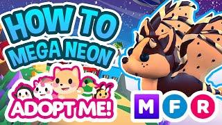 FASTEST WAY to MEGA NEON in Adopt Me ROBLOX