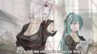 【Yowane Haku】 Daughter of White ~English Subbed~ 【Vocaloid PV】