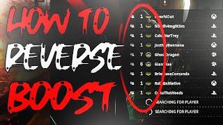 *WORKING* HOW TO REVERSE BOOST - STEP BY STEP TUTORIAL - 3 METHODS in Cold War (After Patch) #SBMM