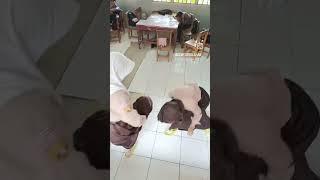 anak sekolah pramuka viral