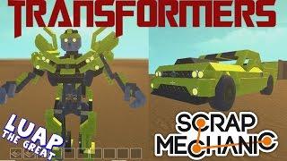 Best Transformer Ever! in Scrap Mechanic- BumbleBee