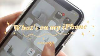 What's on my iPhone    + unboxing xr 2021  128gb