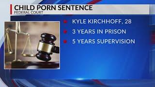 28-year-old sentenced for child porn charges