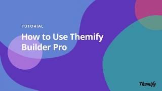 Themify's Builder Pro - A WordPress Theme Builder
