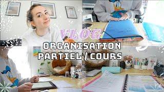 VLOG : organisation POST/ PENDANT partiel (méthodologie)