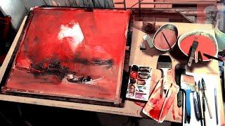 Abstract Painting Tutorial | Semi Abstract & Experimental Watercolor Techniques | Shahanoor Mamun