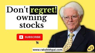 You can't lose money on stocks you don't own! - Mr. Peter Lynch #Shorts