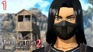 ATTACK ON TITAN 2 (PS4) - Story Mode Part #1: 104th Cadet Corps & CAC Creation | Walkthrough (4k)