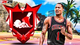 MVP DERRICK ROSE BUILD + LEGEND LIGHTNING LAUCH is OVERPOWERED in NBA 2K25