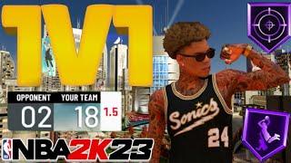 I PLAYED THE 1V1 THEATRE EVENT ON NEXT GEN NBA2K23