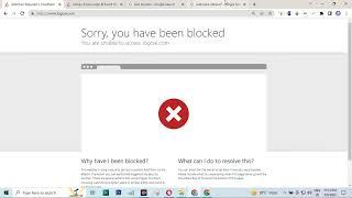 How to Unblock Blocked Websites on Google Chrome 2023 || Sorry you have been blocked 2024