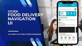 Flutter Hyper Extension - Food Delivery Navigation UI x Trian Noviandi