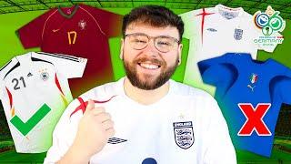 RANKING football kits from the 2006 World Cup! 