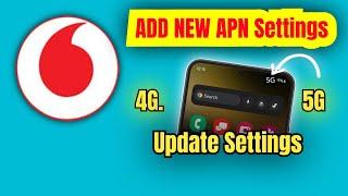 Vodafone access point settings for 5g