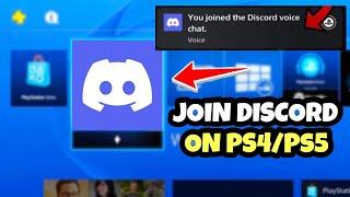 How to JOIN Discord Calls on PS4/PS5 Tutorial! (Use Discord on PS4/PS5!)