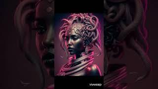 AI-generated “Pink Medusa” 