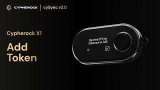 How to Add Token in the Cypherock X1 Hardware Wallet?