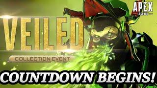 Apex Legends Live: VEILED COLLECTION EVENT COUNTDOWN | New LTM Gameplay + Caustic Prestige Skin!